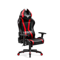 Fotel gamingowy diablo x-horn 2.0 czarno-czerwony small size