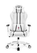 Fotel gamingowy DIABLO X-One 2.0 Normal Size, biało-czarny, 134x69x66 cm - Diablo Chairs