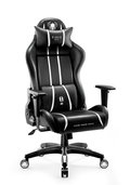 Fotel gamingowy Diablo X-One 2.0 Normal Size: Czarno-biały - Diablo Chairs