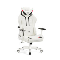 Fotel gamingowy DIABLO X-Ray King Size, biało-czarny, 143x74x68 cm