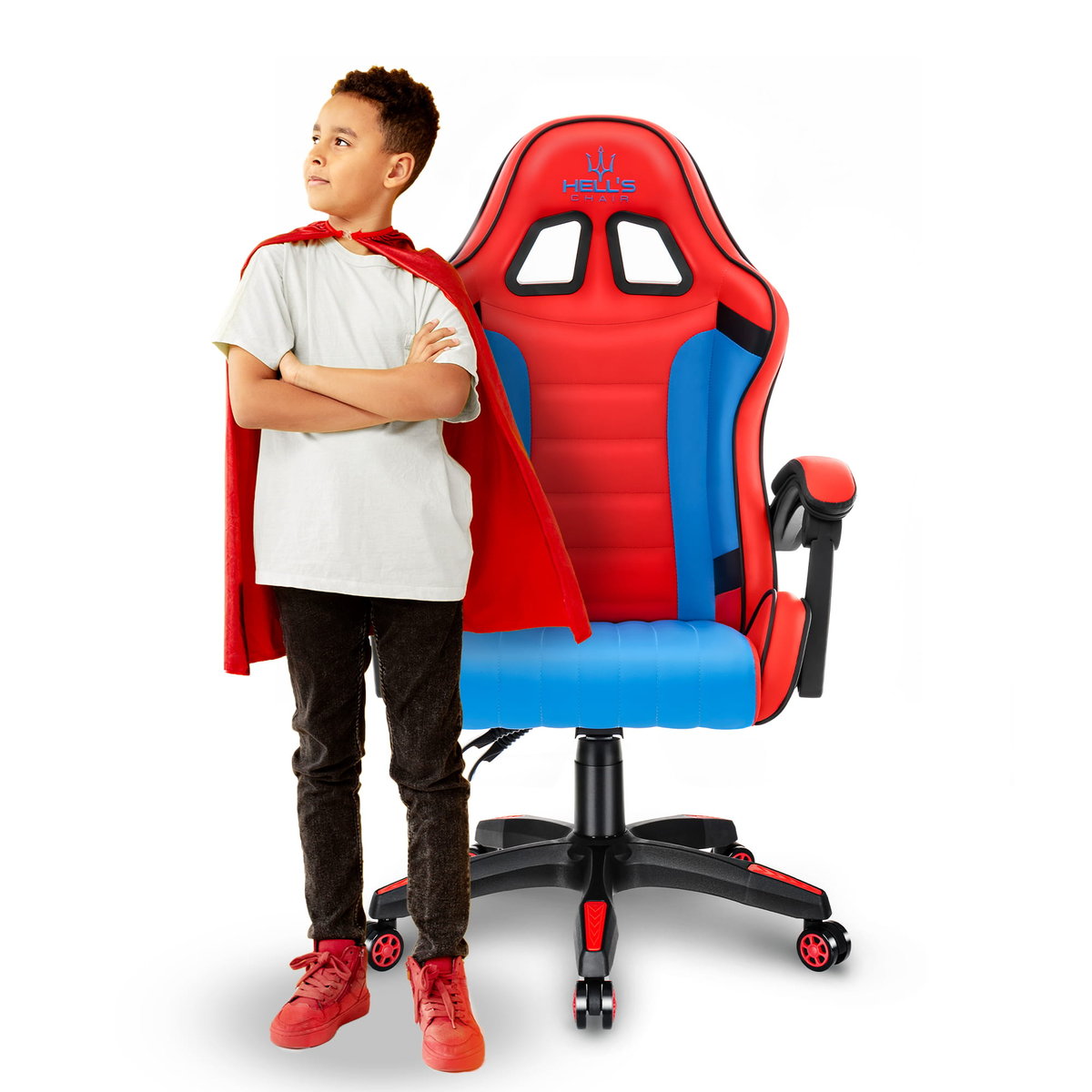 Фото - Комп'ютерне крісло HELLS Fotel Gamingowy dla Dzieci Hell's Chair HC- 1005 HERO Spider KIDS 