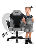 Fotel Gamingowy dla dziecka Huzaro Ranger 1.0 Grey Mesh - Huzaro