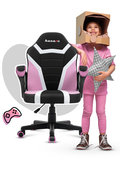 Fotel Gamingowy dla dziecka Huzaro Ranger 1.0 Pink Mesh - Huzaro