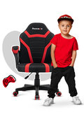 Fotel Gamingowy dla dziecka Huzaro Ranger 1.0 Red Mesh - Huzaro