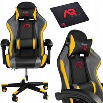 Fotel gamingowy GRACZA biurowy + PODKŁADKA