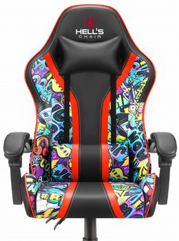 Fotel gamingowy Hell's Chair Graffiti Kolorowy - Hells