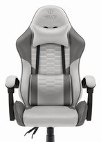 Fotel gamingowy Hell's Chair HC- 1000 Szary Czarny Tkanina