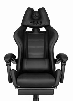 Fotel gamingowy Hell's Chair HC-1039 Black Czarny Tkanina - Hells