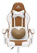 Fotel Gamingowy Hell's Chair Rainbow 2.0 Beżowy&nbsp;-&nbsp;Hells