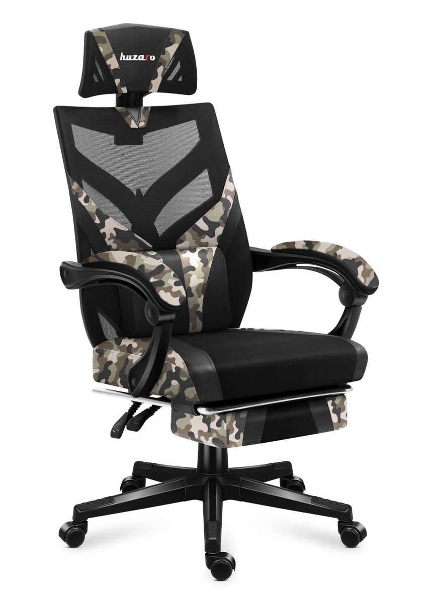 Fotel Gamingowy Huzaro Combat 5.0 Camo-Zdjęcie-0