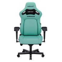 Fotel gamingowy Kaiser 4 L Anda Seat skórzany zielony