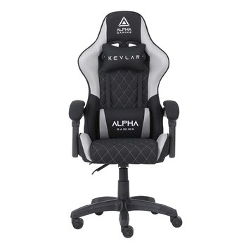 Fotel Gamingowy Krzesło gracza Alpha Gaming KEVLAR Grey - Extreme