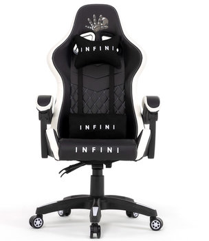 Fotel gamingowy, krzesło Gracza INFINI Five White - Infini
