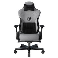 Fotel gamingowy materiałowy do biura T-Pro 2 szary XL Anda Seat obrotowy