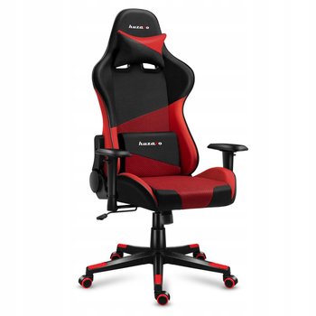 Fotel gamingowy obrotowy biurowy Force 6.2 Red Mesh krzesło gracza Tkaninowy - Huzaro