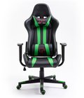 Fotel Gamingowy obrotowy F4G FG33 ergonomiczny - Czarno Zielony - FABRYKA MEBLI AKORD