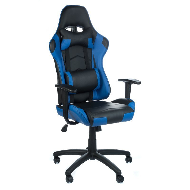 Fotel Gamingowy Racer Corpocomfort Bx-3700 Niebies