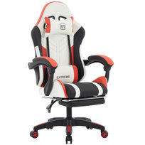 Fotel Gamingowy z podnóżkiem EXTREME R1 Red Ergonomiczny Obrotowy Dla Graczy Inna marka
