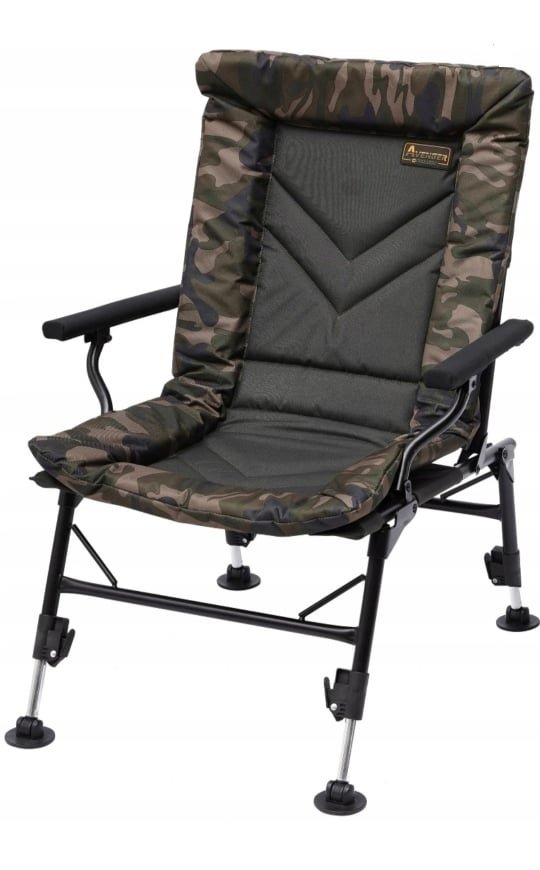 Zdjęcia - Pozostały sprzęt wędkarski Prologic Fotel Karpiowy Avenger Comfort Camo Chair 