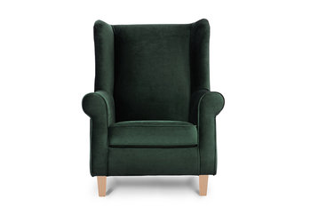 Fotel KONSIMO Miles, zielony, 82x105x97 cm - Konsimo