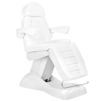 Fotel Kosmetyczny Elektr. Lux 4M Biały Z Kołyską - ACTIVESHOP