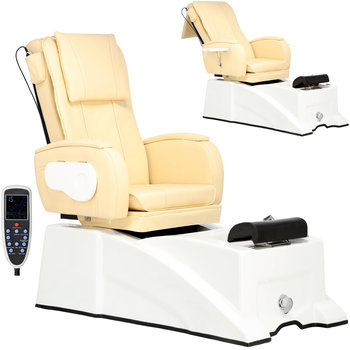 Fotel kosmetyczny elektryczny pedicure SPA hydromasaż z masażem pleców - ENZO