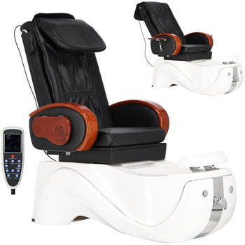 Fotel kosmetyczny elektryczny pedicure SPA hydromasaż z masażem pleców - ENZO