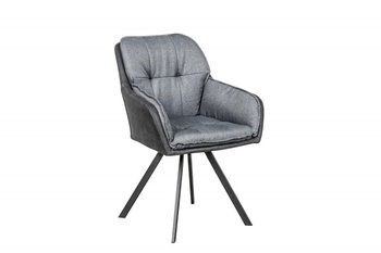 Fotel krzesło Dutch Comfort ciemnoszare 85cm (Z39301) - INTERIOR