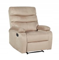 Fotel MASUJĄCY rozkładany WYPOCZYNKOWY do spania do salonu WELUR z masażem!