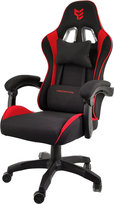 Fotel obrotowy gamingowy ENZO RED FABRIC krzesło do biurka