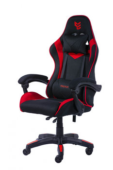 Fotel obrotowy gamingowy HERO RED FABRIC krzesło do biurka - Prototype