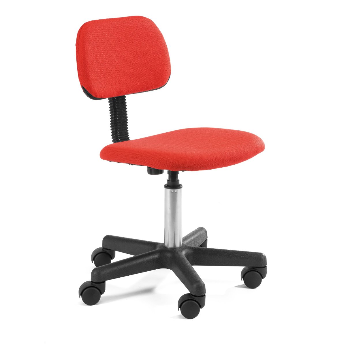 Фото - Комп'ютерне крісло Akord Fotel obrotowy materiałowy FD-1 fotel dziecięcy do biurka - Czerwony 