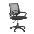 Fotel Obrotowy MORIS - Nowoczesne Krzesło Biurowe Czarne Ergonomiczne Topeshop&nbsp;-&nbsp;Topeshop
