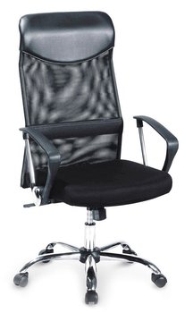 Fotel obrotowy PROFEOS Vespan, czarny, 61x63x120 cm - Profeos