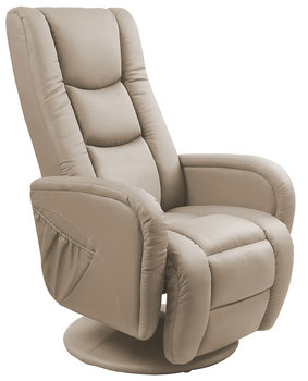 Fotel podgrzewany PROFEOS Litos, beżowy, 85-135x68x106-85 cm - Profeos