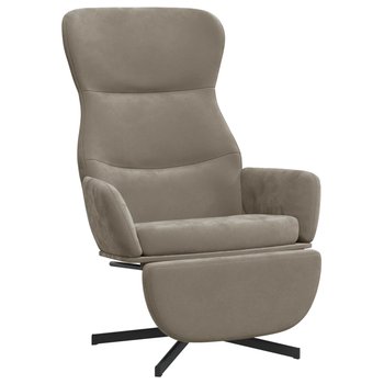 Fotel relaksacyjny z podnóżkiem - 70x77x94 cm, jas / AAALOE - Inny producent