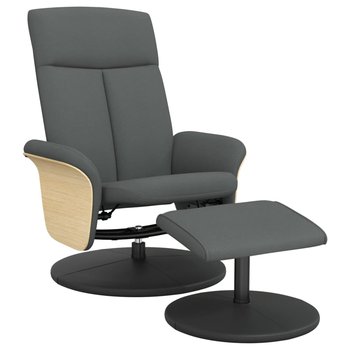 Fotel rozkładany 360°, ciemnoszary, 79x77.5x106cm / AAALOE - Inny producent