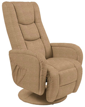 Fotel rozkładany PROFEOS Litos 2X, beżowy, 85-135x68x106-85 cm - Profeos