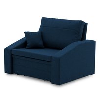 Fotel rozkładany VERTICO 80 cm, Granatowy