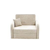Fotel rozkładany z funkcją spania amerykanka SOMO 80cm, beżowy