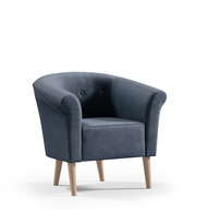 Fotel skandynawski espero z guzikami