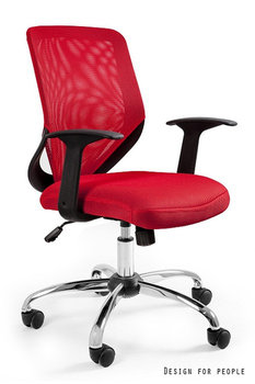Fotel UNIQUE Mobi, czerwony, 100x50x49 cm - Unique