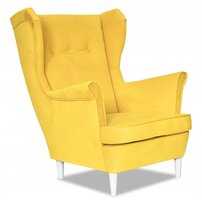 Fotel Uszak bananowy INTENSYWNY żółty PRZEDSZKOLE