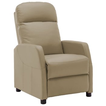 Fotel VIDAXL, cappuccino, 65x97x100 cm - vidaXL