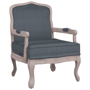 Fotel Vintage 64x64x90 cm, ciemnoszary - Zakito Europe