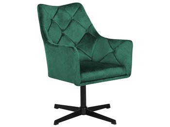 Fotel welurowy BELIANI Vaksala, zielony, 51x51 cm - Beliani
