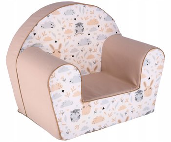 Fotelik Dla Dziecka Z Pianki Fotel Piankowy Krzesełko Pufa - Wzór Fby39 - Tex-Im