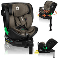 Fotelik samochodowy 40-150cm Obrotowy z Bazą Isofix Montaż Przodem i Tyłem Lionelo Harmony I-Size