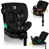 Fotelik samochodowy 40-150cm Obrotowy z Bazą Isofix Montaż Przodem i Tyłem Lionelo Harmony I-Size