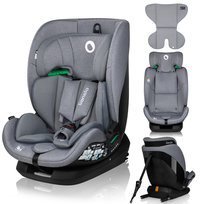 Fotelik samochodowy ATEST 9-36kg 76-150cm isofix Lionelo Lavender i-size